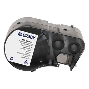 Afbeelding van Brady M5-250-1-342 tape krimpkous zwart op wit | 11,15 mm x 25,78 mm (origineel)
