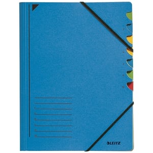 Afbeelding van Leitz sorteermap | blauw | 7 tabs