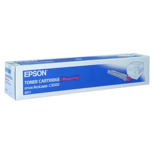 Afbeelding van Epson S050211 toner cartridge magenta (origineel)