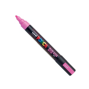 Afbeelding van POSCA PC-5M verfmarker | neon roze | ronde punt | 1,8 - 2,5 mm