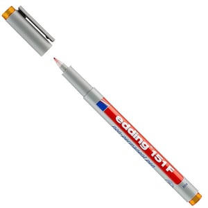 Afbeelding van Edding 151F OHP marker | oranje | ronde punt | 0,6 mm