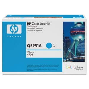 Afbeelding van HP Q5951A nr. 643A toner cartridge cyaan (origineel)