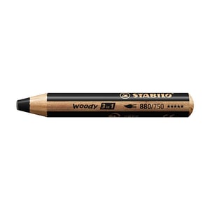 Afbeelding van Stabilo Woody 3in1 kleurpotlood | zwart