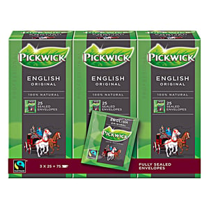 Afbeelding van Pickwick Professional English thee | 3 x 25 stuks