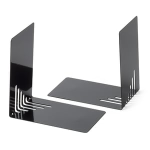 Afbeelding van Maul boekensteun | metaal | zwart | 14 x 8,5 x 14cm