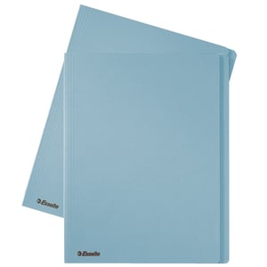 Afbeelding van Esselte inlegmap | karton | 10 mm overslag | A4 | blauw | 100 stuks