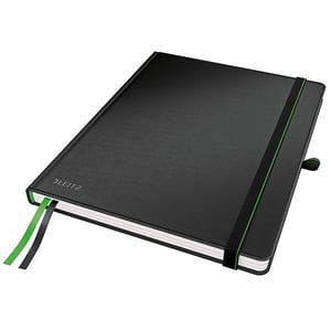 Afbeelding van Leitz 44740095 compleet schrijfblok | gelinieerd | zwart | 80 vel