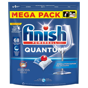 Afbeelding van Finish Quantum Vaatwastabletten Regular | 68 vaatwasbeurten