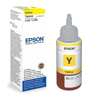 Afbeelding van Epson T6644 inktfles geel (origineel)