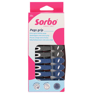 Afbeelding van Sorbo Wasknijpers met Extra Grip | 20 stuks