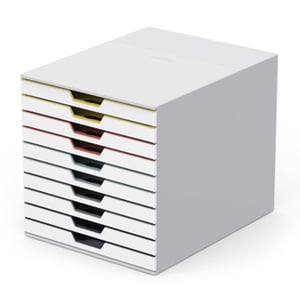 Afbeelding van Durable 763027 Varicolor ladeblok | verschillende kleuren | kunststof | 10 laden