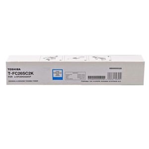 Afbeelding van Toshiba T-FC26SC2K toner cartridge cyaan (origineel)