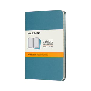 Afbeelding van Moleskine IMCH011B44 pocket schrift | gelinieerd | 64 vel | 3 stuks