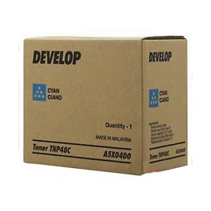 Afbeelding van Develop TNP-48C (A5X04D0) toner cartridge cyaan (origineel)