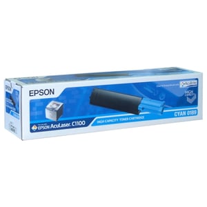 Afbeelding van Epson S050189 toner cartridge cyaan hoge capaciteit (origineel)