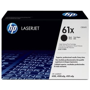 Afbeelding van HP 61X (C8061D) toner cartridge zwart hoge capaciteit 2 stuks (origineel)