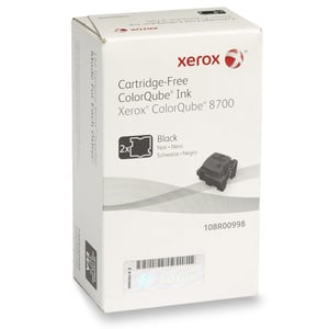 Afbeelding van Xerox 108R00998 solid inkt zwart 2 stuks (origineel)