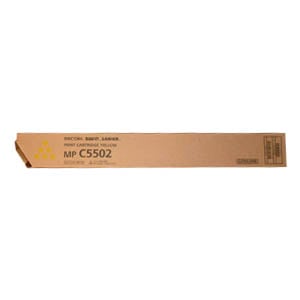 Afbeelding van Ricoh MP C5502E toner cartridge geel (origineel)