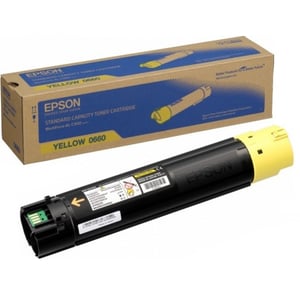 Afbeelding van Epson S050660 toner cartridge geel (origineel)
