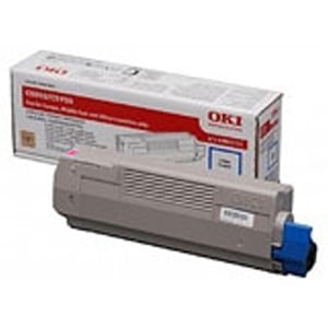 Afbeelding van OKI 43865722 toner cartridge magenta (origineel)