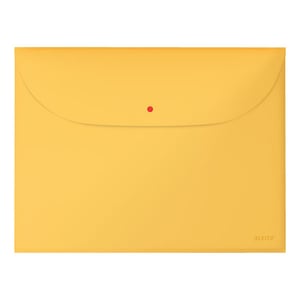 Afbeelding van Leitz 47090019 Cosy Privacy documentenenvelop | A4 | polypropyleen | warm geel | tot 50 vel