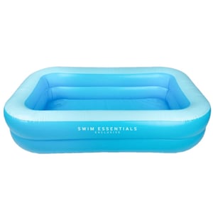Afbeelding van Swim Essentials opblaasbaar zwembad | blauw | 211 x 132 x 46 cm | 350 liter