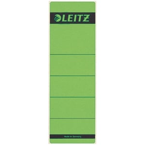 Afbeelding van Leitz 1642 rugetiketten | groen | zelfklevend | breed | 61 mm x 191 mm | 10 etiketten
