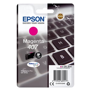 Afbeelding van Epson 407 inktcartridge magenta (origineel)