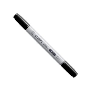 Afbeelding van Copic 100 Ciao marker | zwart | penseel / beitel