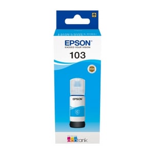 Afbeelding van Epson 103 inktfles cyaan (origineel)