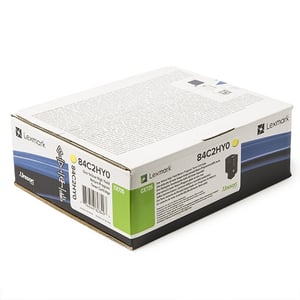 Afbeelding van Lexmark 84C2HY0 toner cartridge geel extra hoge capaciteit (origineel)