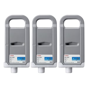 Afbeelding van Canon PFI-703C inktcartridge cyaan 3 stuks (origineel)