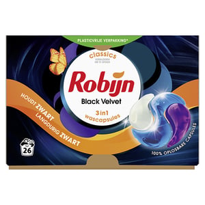 Afbeelding van Robijn 3-in-1 Wascapsules | Black Velvet | 26 wasbeurten