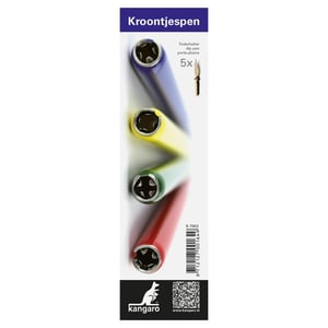 Afbeelding van Kangaro K-790 kroontjespenhouder | met 5 kroontjes | 1 stuk