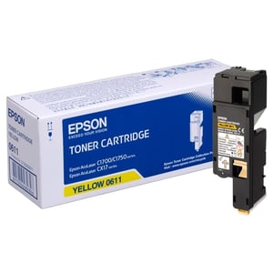 Afbeelding van Epson S050611 toner cartridge geel hoge capaciteit (origineel)