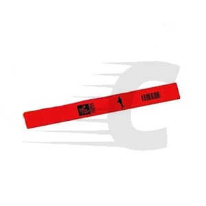 Afbeelding van Zebra Z-Band Direct 10006999-RK RED border 25mm x 279mm 1800 stuks (origineel)