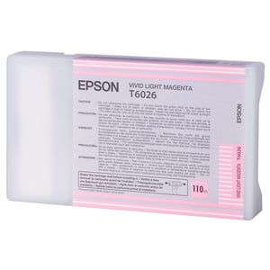 Afbeelding van Epson T6026 inktcartridge vivid licht magenta (origineel)