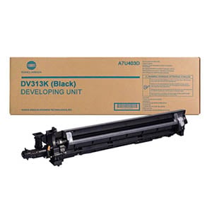 Afbeelding van Konica Minolta DV-313 (A7U403D) developer zwart (origineel)