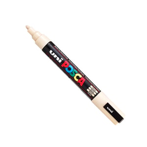 Afbeelding van POSCA PC-5M verfmarker | beige | ronde punt | 1,8 - 2,5 mm