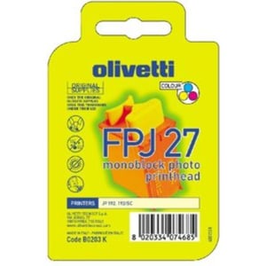 Afbeelding van Olivetti FPJ 27 (B0203 K) 3 kleuren foto cartridge (origineel)