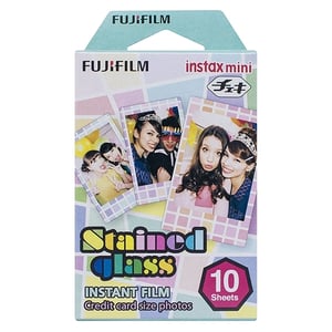 Afbeelding van Fujifilm instax mini film | Stained Glass | 10 vel