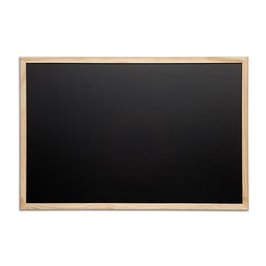 Afbeelding van Maul krijtbord met houten frame | zwart | 90 x 60 cm
