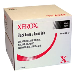 Afbeelding van Xerox 006R90100 toner cartridge zwart 3 stuks (origineel)