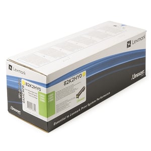 Afbeelding van Lexmark 82K2HY0 toner cartridge geel hoge capaciteit (origineel)