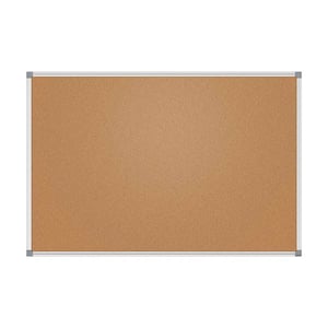 Afbeelding van Maul Standaard prikbord | aluminium frame | kurk | 90 x 60 cm