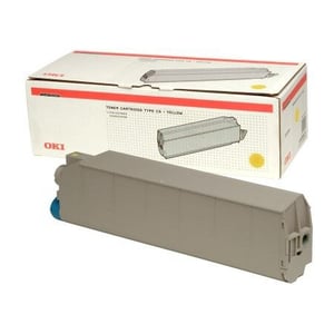 Afbeelding van OKI 41963605 toner cartridge geel (origineel)