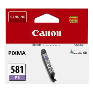 Afbeelding van Canon CLI-581PB inktcartridge foto blauw (origineel)