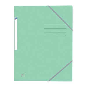Afbeelding van Oxford 400116356 Top File+ elastomap | A4 | karton | pastelgroen | tot 200 vel
