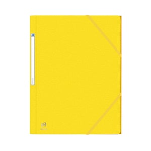Afbeelding van Oxford 400126495 Eurofolio elastomap | A4 | karton | geel | 10 stuks