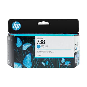 Afbeelding van HP 738 (498N5A) inktcartridge cyaan (origineel)